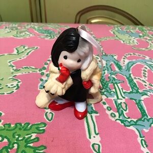 Hallmark Keepsake Ornament 2021 Cruella de Vil precious moments 101 Dalmatians